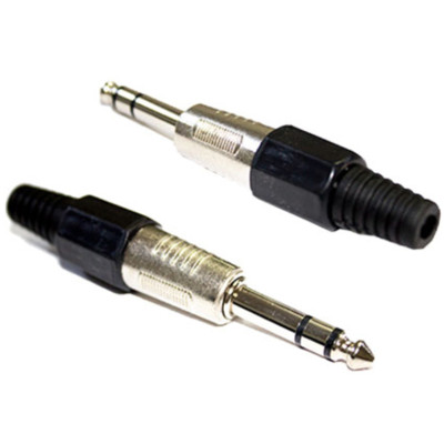 OEM 6,3mm Canon Stereo Gitar Jack Renk:Siyah OEM 6,3mm Canon Stereo Gitar Jack Renk:Siyah